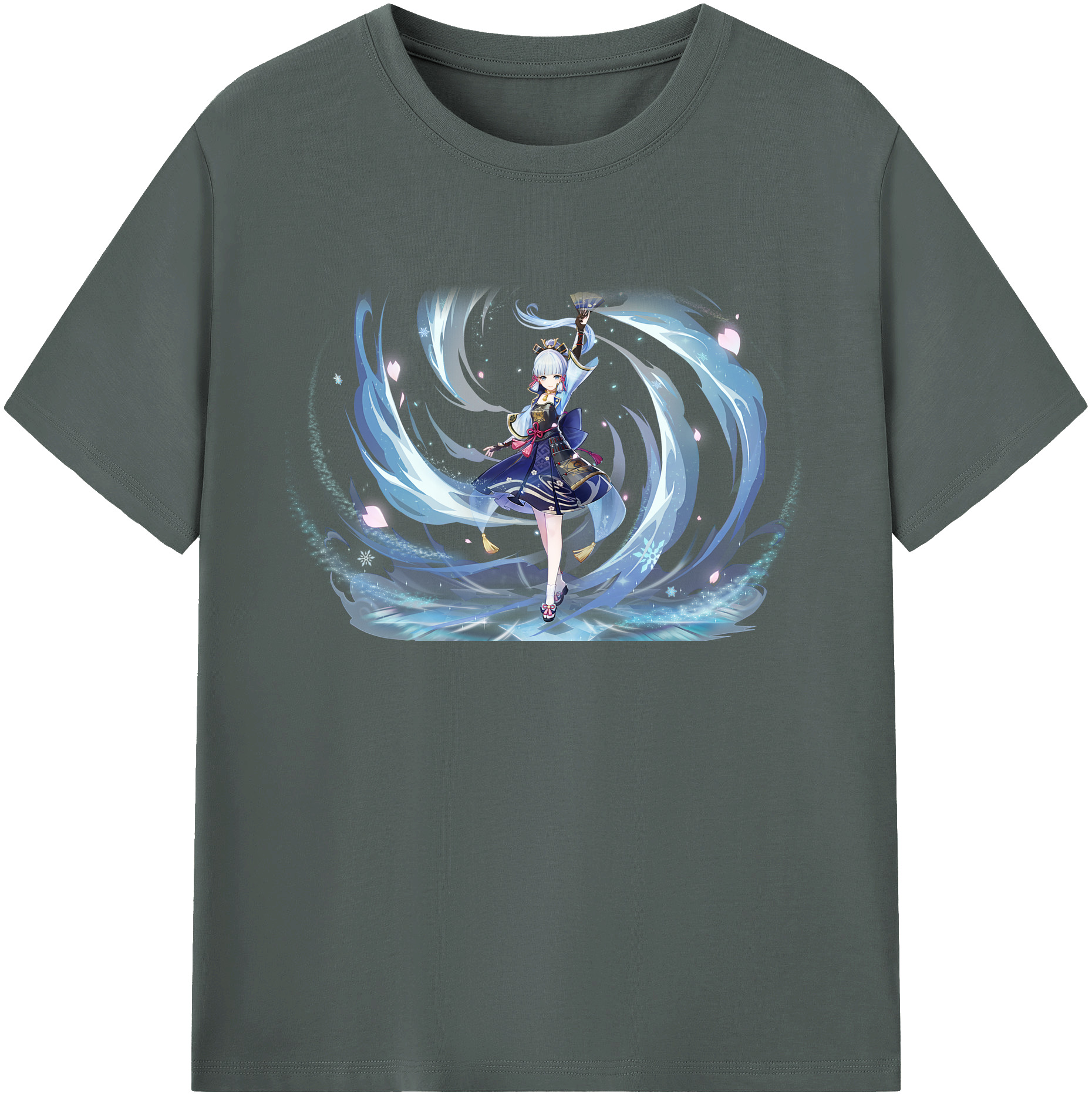 げんし神 神里綾華 神宮寺レン genshin Kamimiya Ren 綿100％ メンズ半袖Tシャツ｜肌触りやわらか＆通気性